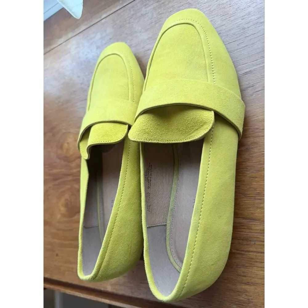 Halogen Women’s 8.5 Yellow Lucy Loafers